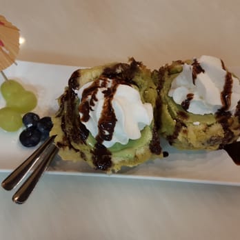 Ushio Sushi - Tempura green tea ice cream - Sushi Bars Near Me - Davie, Florida Ushio Sushi - Tempura green tea ice cream - Sushi Bars Near Me - Davie, Florida
