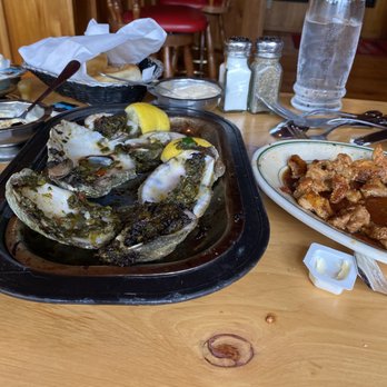 Poor Boy's Riverside Inn - Oyster rock and alligator - Seafood Near Me - Broussard, Louisiana