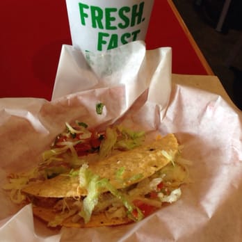 Fuzzy's Taco Shop - One shredded chicken crispy taco & soda - Tex-Mex Near Me - Manchester, Missouri Fuzzy's Taco Shop - One shredded chicken crispy taco & soda - Tex-Mex Near Me - Manchester, Missouri