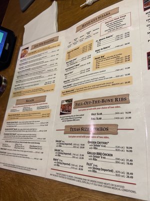 Menu photo 1 Texas Roadhouse Baton Rouge, LA Menu photo 1 Texas Roadhouse Baton Rouge, LA