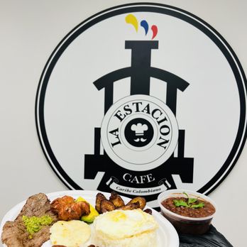 La Estacion Cafe - Bandeja Paisa - Colombian Near Me - Miami, Florida