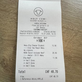 Holy Cow! - Bill - Burgers Near Me - Geneva, GE Holy Cow! - Bill - Burgers Near Me - Geneva, GE