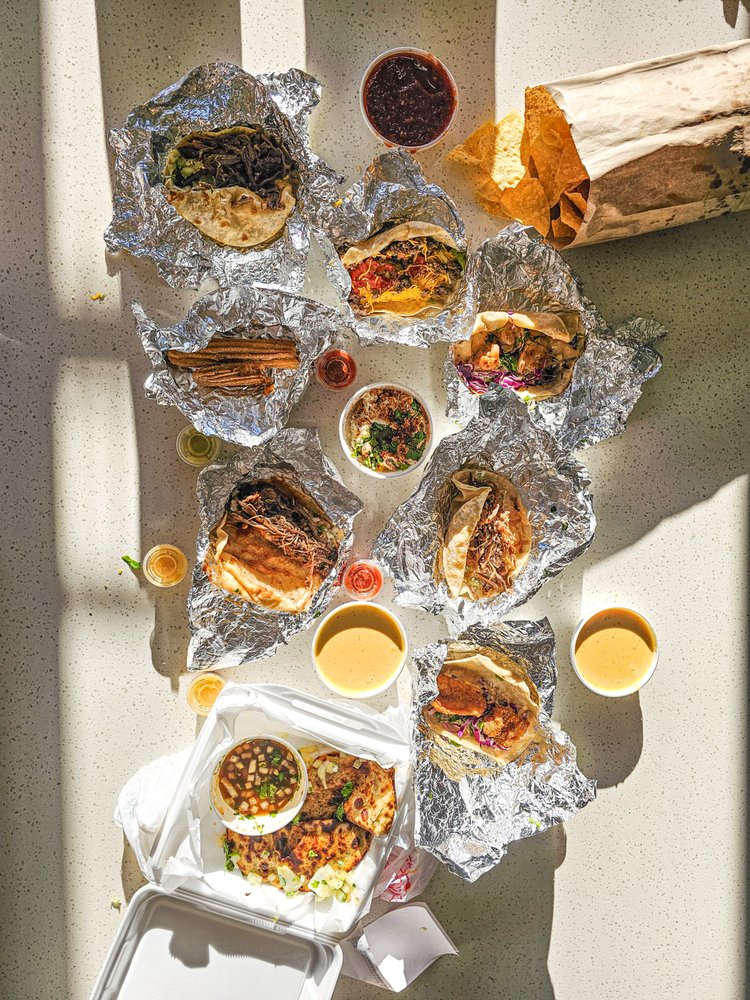 Food from Rusty Taco