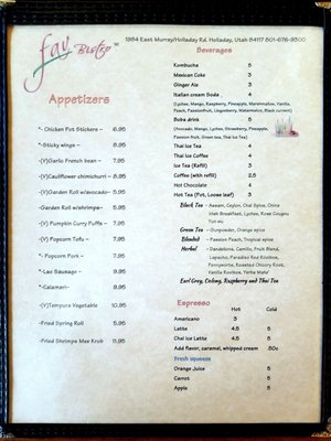 Menu photo 7 Fav Bistro Holladay, UT