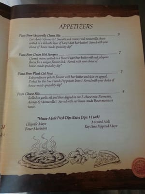 Menu photo 7 Pizza Brew Calgary, AB
