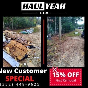 Haul Yeah - New customers get 15% off - Junk Removal & Hauling Near Me Haul Yeah - New customers get 15% off - Junk Removal & Hauling Near Me