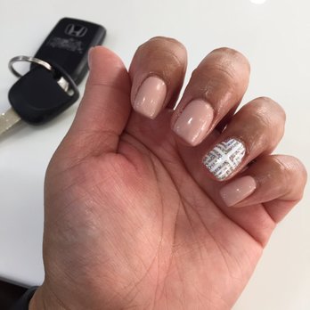 Juliettes Nails & Spa - By tony. Nudish color is Tiramisu and simple design - Nail Salons Near Me - Philadelphia, Pennsylvania Juliettes Nails & Spa - By tony. Nudish color is Tiramisu and simple design - Nail Salons Near Me - Philadelphia, Pennsylvania