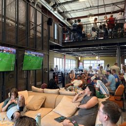 Quite a lot of people here for the World Cup final, and lots of chairs behind me (not seen in the photo) Quite a lot of people here for the World Cup final, and lots of chairs behind me (not seen in the photo)