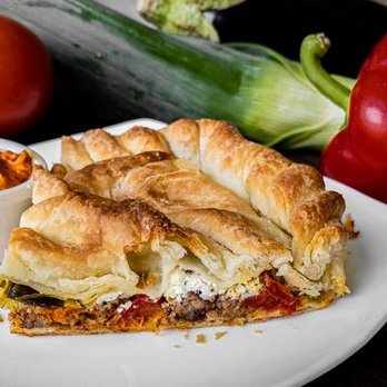 Zelnik Nontraditional Macedonian - a plate of food - Food Delivery Services Near Me - Columbus, Ohio Zelnik Nontraditional Macedonian - a plate of food - Food Delivery Services Near Me - Columbus, Ohio