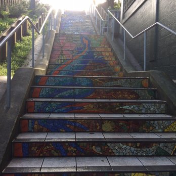Hidden Garden Steps - Public Art Near Me - San Francisco, California Hidden Garden Steps - Public Art Near Me - San Francisco, California