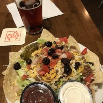 Amery Ale Works - Taco salad and Brown Ale brewed on site - American Near Me - Amery, Wisconsin