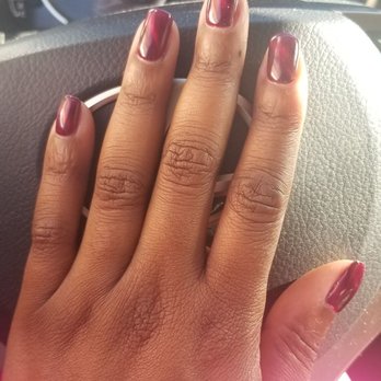 J'Adore Nails - Gel mani (cat eye gel polish)..natural nails - Nail Salons Near Me - Rancho Cucamonga, California J'Adore Nails - Gel mani (cat eye gel polish)..natural nails - Nail Salons Near Me - Rancho Cucamonga, California