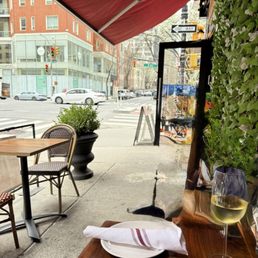 Patio on 49th and 2nd Ave. Great people-watching! Patio on 49th and 2nd Ave. Great people-watching!