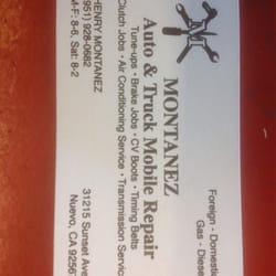 Montanez Auto & Truck Mobile Repair