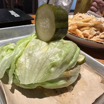 Pour Company - Lettuce Wrapped House Burger - New American Near Me - Fullerton, California Pour Company - Lettuce Wrapped House Burger - New American Near Me - Fullerton, California