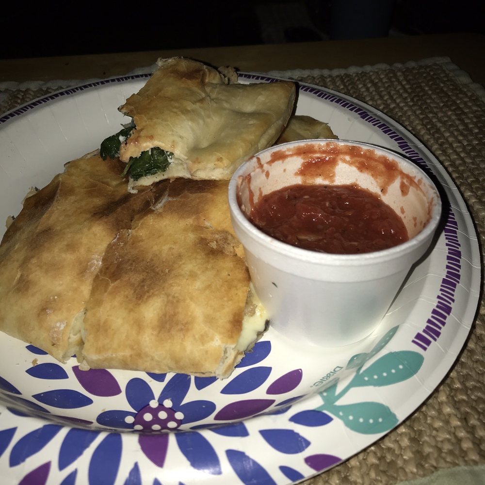 I ordered a calzone for dinner, and it was AMAZING ! I'm from Chicago originally and this came close to home. Thank you I ordered a calzone for dinner, and it was AMAZING ! I'm from Chicago originally and this came close to home. Thank you