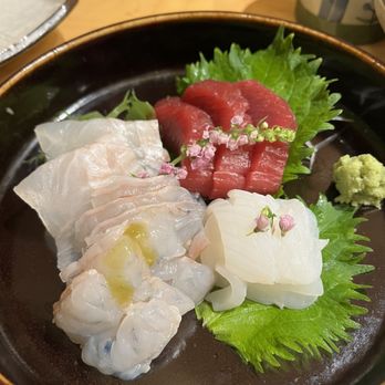Daigo - hirame blue fin tuna Akami blue shrimp Amaebi Ika - Sushi Bars Near Me - Palo Alto, California