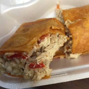 House Blend Cafe - Mediterranean burrito. Pineapple salsa... Delicious - Cafes Near Me - Ocoee, Florida