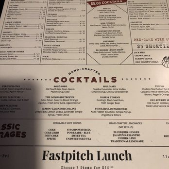 Hudson Grille - Menu - Sports Bars Near Me - Sandy Springs, Georgia
