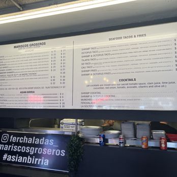 Ferchaladas - Menu cash & Venmo only - Mexican Near Me - San Diego, California Ferchaladas - Menu cash & Venmo only - Mexican Near Me - San Diego, California