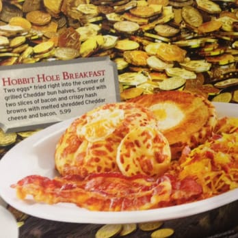 Denny's - HOBBIT breakfast limited edition menu - American Near Me - Porterville, California