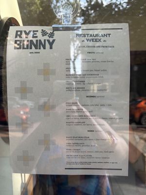 Menu photo 1 Rye Bunny Washington, DC, DC Menu photo 1 Rye Bunny Washington, DC, DC