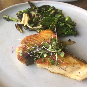 Compline Restaurant - Black Cod with market vegetables - Wine Bars Near Me - Napa, California Compline Restaurant - Black Cod with market vegetables - Wine Bars Near Me - Napa, California