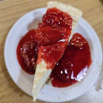 Captain Jim's Seafood Buffet - Strawberry Cheesecake - Seafood Near Me - Pigeon Forge, Tennessee