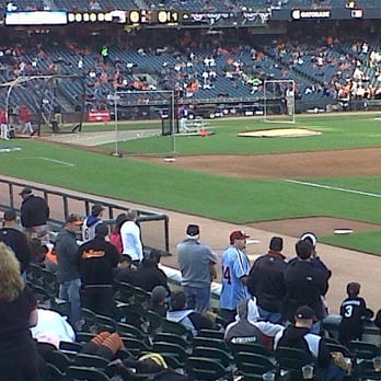 Oracle Park - View from section 102, row 16 - Stadiums & Arenas Near Me - San Francisco, California