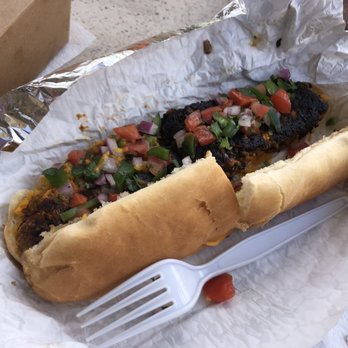 Cow Dog - Big vegomatic - Food Trucks Near Me - Alpine, Texas