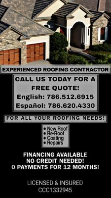 General Roofing & Construction Logo