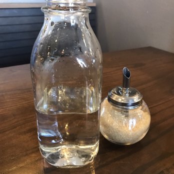 First Watch - Water served in replica glass milk containers and left on the tables. - Breakfast & Brunch Near Me - Frisco, Texas First Watch - Water served in replica glass milk containers and left on the tables. - Breakfast & Brunch Near Me - Frisco, Texas