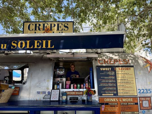 Crêpes du Soleil Airstream by null