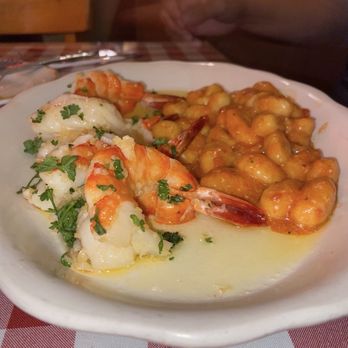 Scarantino's Italian Inn - Scrimp Scampi with gnocchi and pink sauce (gnocchi no longer on the menu) - Italian Near Me - Glendale, California