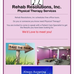 Rehab Resolutions