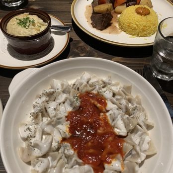 Lokma - In front is the Manti and Braised Short Rib in the back. - Mediterranean Near Me - San Francisco, California Lokma - In front is the Manti and Braised Short Rib in the back. - Mediterranean Near Me - San Francisco, California