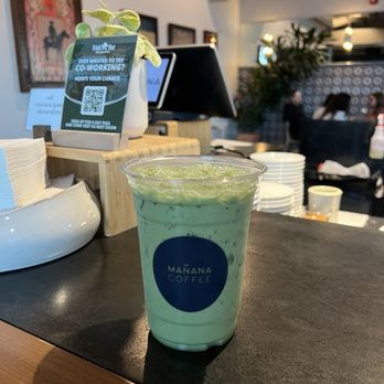 Mañana Coffee - iced matcha - Coffee & Tea Near Me - Austin, Texas