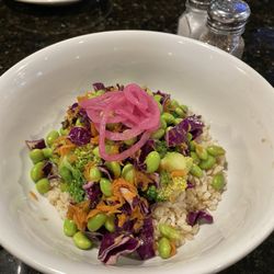 Hanna's on Main - Edamame salad, fresh and low sodium. I would have liked fish sauce to add a glow.