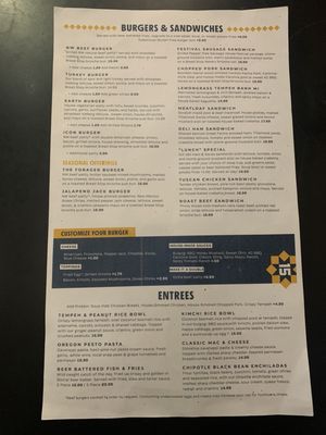 Menu photo 5 Block 15 Brewing Corvallis, OR