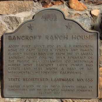 Bancroft Ranch House - Museums Near Me - Spring Valley, California