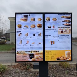 McDonald's - Menu drive theough