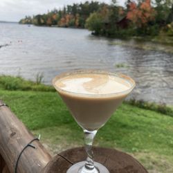 The Landing - Pumpkin martini part of our new fall drink menu.
