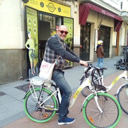 Madrid Bike Tours - Me and my green wheels e-bike