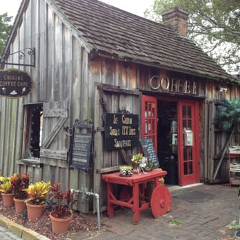 Crucial Coffee Cafe - My son gets in some snooze time while I get my afternoon pick me up! - Coffee & Tea Near Me - Saint Augustine, Florida