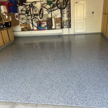 Epoxy Floors - Tuxedo with dodger blue - Flooring Near Me - Santa Clarita, California Epoxy Floors - Tuxedo with dodger blue - Flooring Near Me - Santa Clarita, California