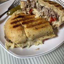 Philly Cheesesteak Panini