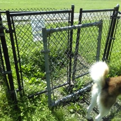 Van Cortlandt Park Dog Run - Canine Court - Broken entrance ways..