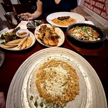 Woowa - Ramen Risotto, Rose pasta with meatball, spicy cucumber arugula salad, yaki mandu, yum! - Korean Near Me - Gardena, California Woowa - Ramen Risotto, Rose pasta with meatball, spicy cucumber arugula salad, yaki mandu, yum! - Korean Near Me - Gardena, California