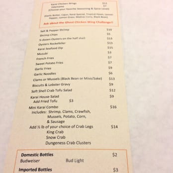 Karai Crab - Happy hour 8-10pm - Seafood Near Me - Honolulu, Hawaii Karai Crab - Happy hour 8-10pm - Seafood Near Me - Honolulu, Hawaii