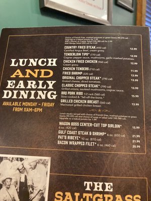 Menu photo 3 Saltgrass Steak House San Marcos, TX Menu photo 3 Saltgrass Steak House San Marcos, TX